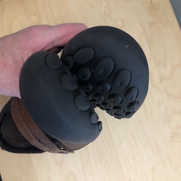 MERRELL Plaza Bandeau Leather Mary Jane Loafer Women's size 8 Brown & Tan - Picture 4 of 13